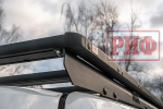 Багажник экспедиционный (платформа) алюминиевый 1150x2080 мм для Toyota Land Cruiser Prado 150 (с крепежом) РИФ