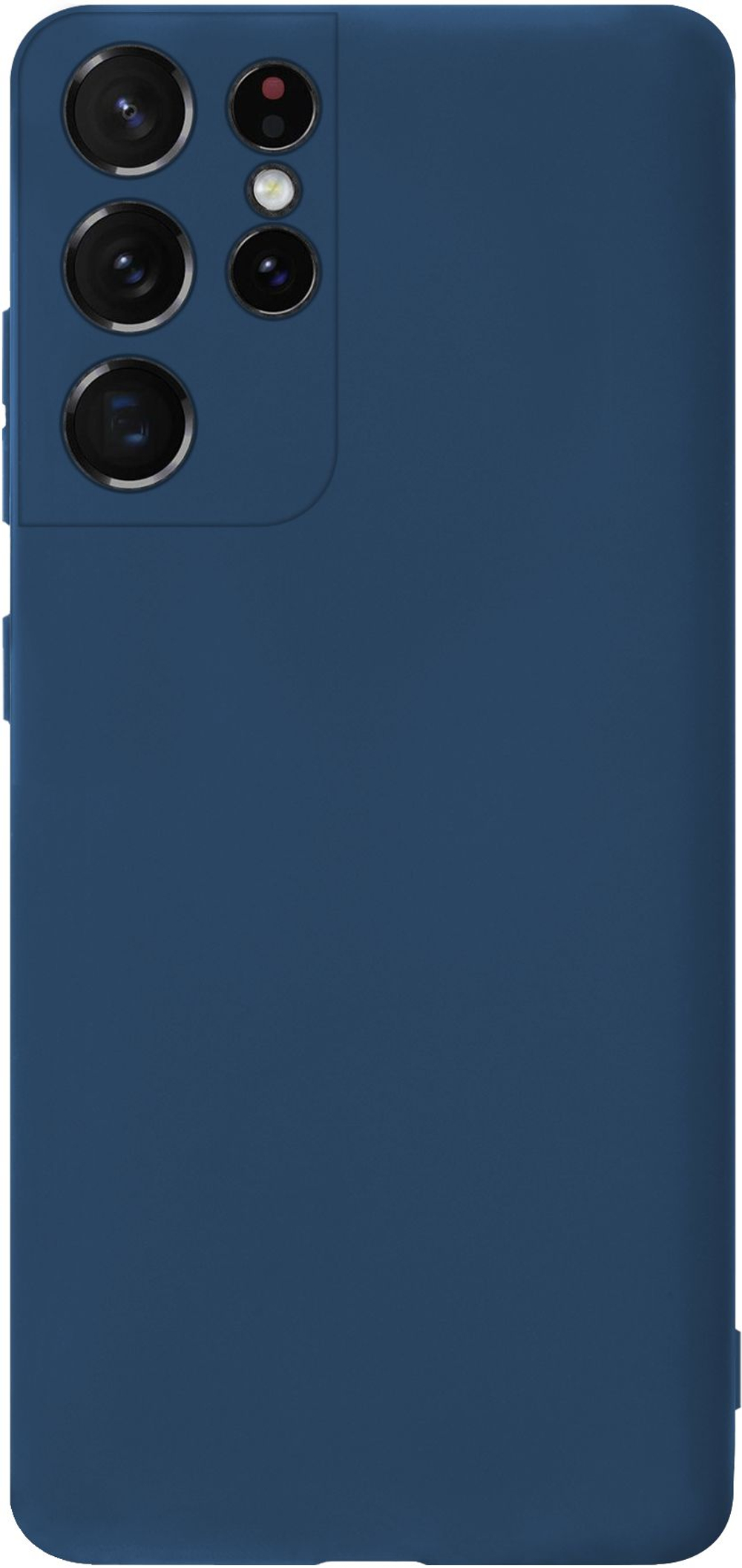 Мягкий Soft Touch чехол из силикона для SAMSUNG GALAXY S21 ULTRA с бархатной подкладкой