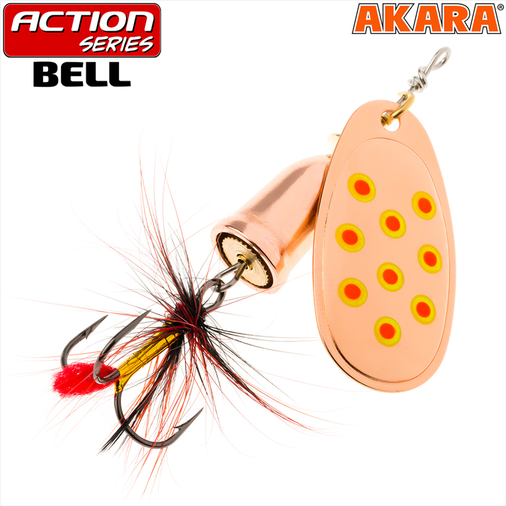 Блесна вращающаяся Akara Action Series Bell 4 10 гр. 1/3 oz. A41