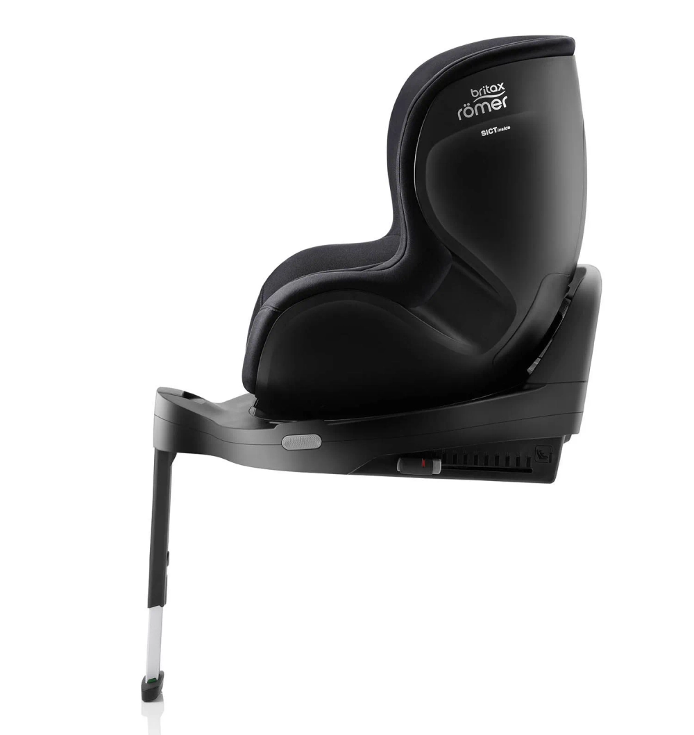 Автокресло 0+/1 Britax Roemer DUALFIX PRO Classic Deep Black, с рождения до 19 кг, (40 до 105 см), черный