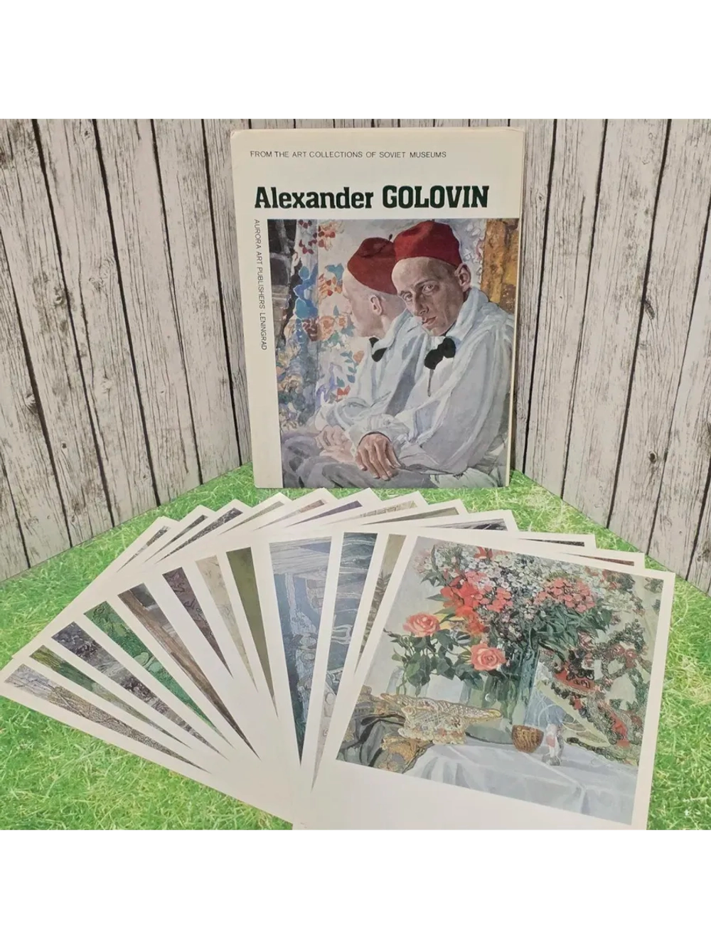 Набор открыток Alexander Golovin (16 шт) 1988 г.