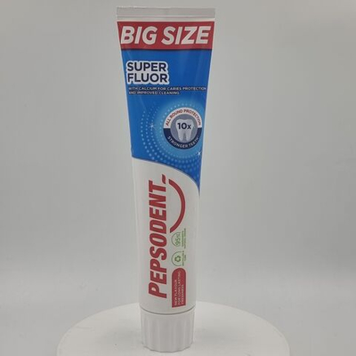 Зубная паста Pepsodent Super Fluor с мягким вкусом 125 мл (из Финляндии)