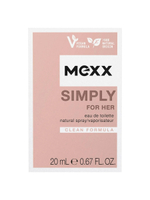 MEXX SIMPLY FOR HER lady 20ml edt NEW