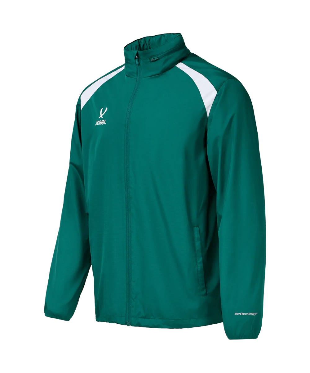 Куртка ветрозащитная Jogel DIVISION PerFormPROOF Rain Jacket, темно-зеленый N4