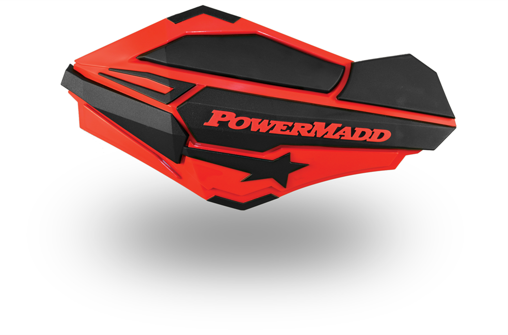 Ветровые щитки для квадроцикла "PowerMadd" Серия Sentinel, красный/черный