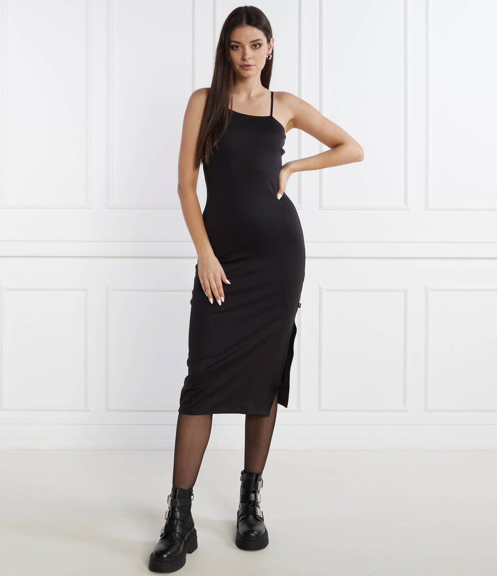 Платье MULTI STRAP BODYCON Tommy Jeans - черный(DW0DW17425)