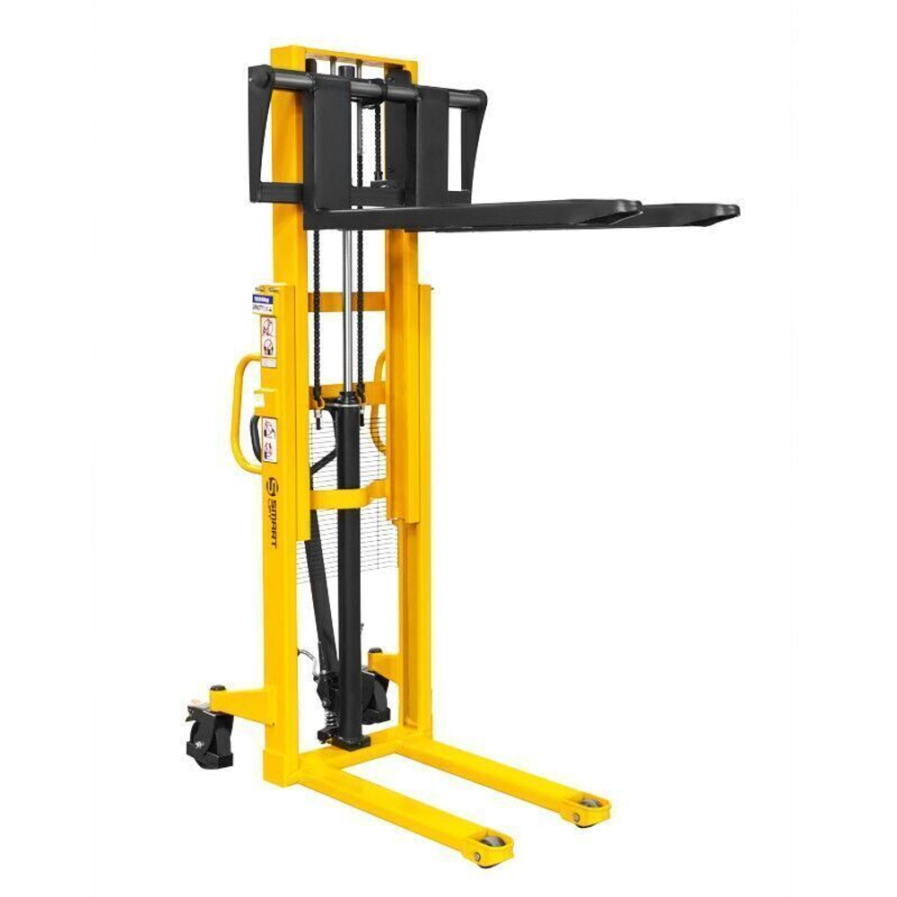 Ручной гидравлический штабелер SDA 1520 (1500 кг; 2 м; вилы 300-850 мм) SMARTLIFT (SMART)