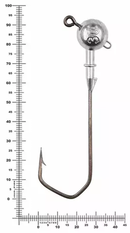 Джиг некрашеный Stinger Eye Jig, крючок Vido Craft VD-079 10/0 (3шт/уп)
