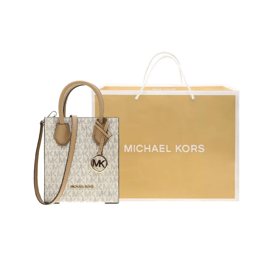 Сумка MICHAEL KORS Mercer Tote, 35T1GM9C0I-CAMEL-MULTI