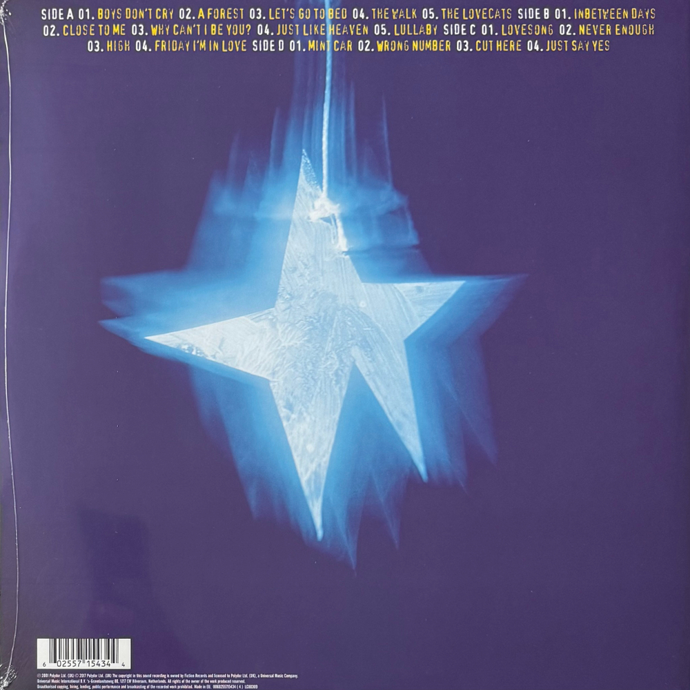 Виниловая пластинка The Cure ‎– Greatest Hits 2LP