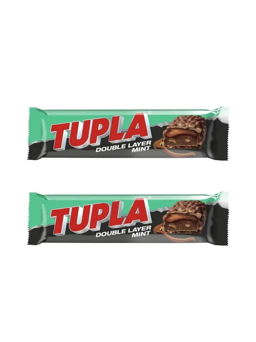 Tupla Шоколадный батончик двойная мята 48гр. - 2шт