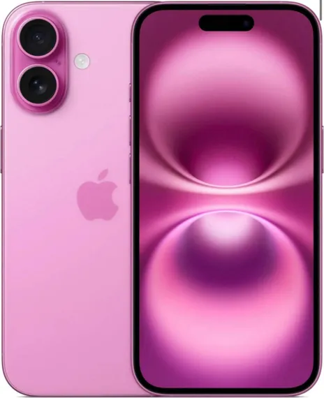 Смартфон Apple iPhone 16 128 ГБ (Розовый | Pink)