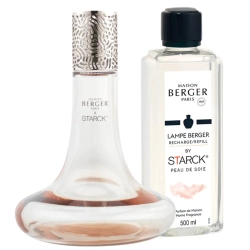 Maison Berger Paris Набор ароматической лампы Starck + ароматическое масло Peau de Soie 250 мл 4741