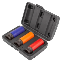 Головки ударные тонкостенные, набор 3пр., 1/2''(6гр.) RockForce##Rock FORCE RF-4032C