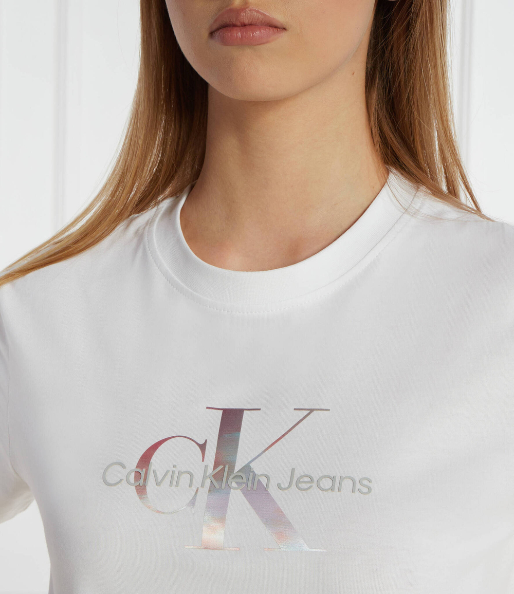 Футболка CALVIN KLEIN JEANS - белый(J20J223264)