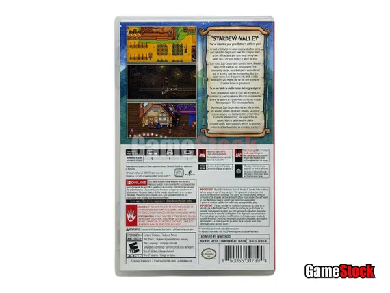 Stardew Valley (Nintendo Switch, Русские субтитры, Б/У)