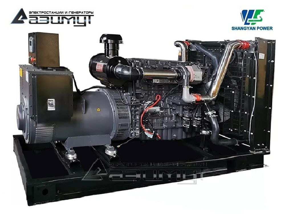 Дизельный генератор Азимут АД-320С-Т400-2РМ160 Shangyan c автозапуском Дизельный генератор Азимут АД-320С-Т400-2РМ160 Shangyan c автозапуском