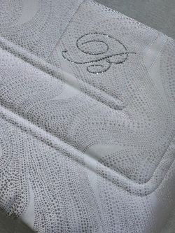 Покрывало 270x270 Blumarine Crystelle cipria античная роза