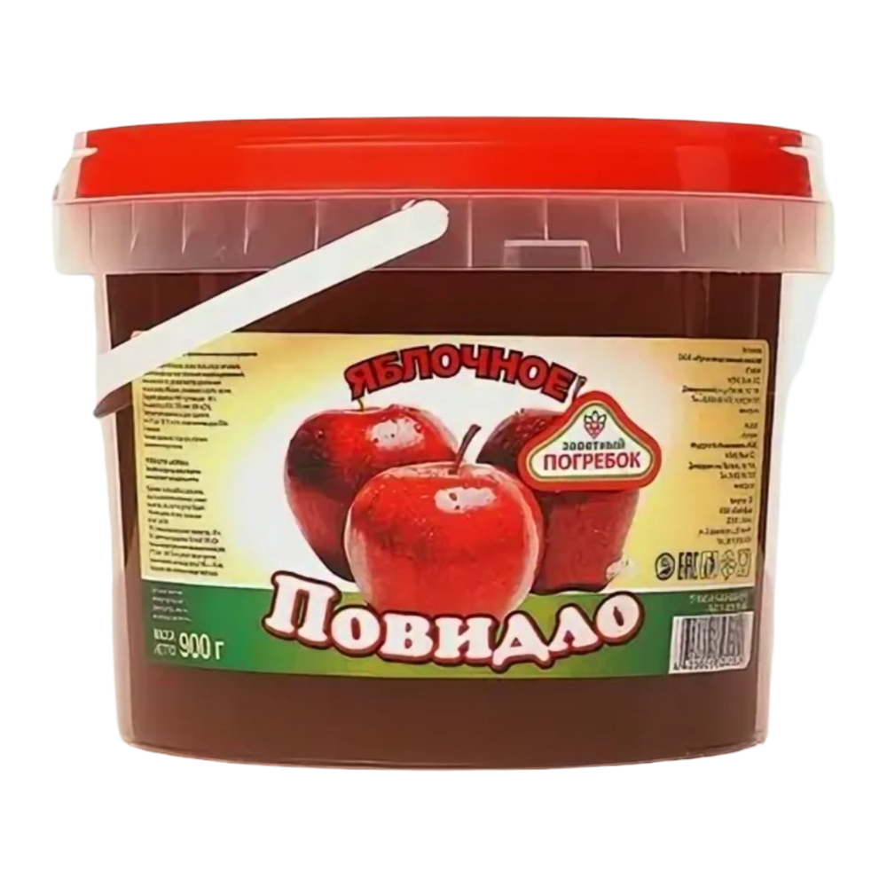 Повидло ТМ Заветный погребок со вкусом Яблоко 900г