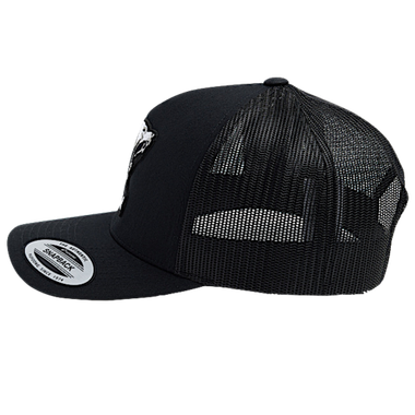 Бейсболка Narval Dichka! Roar Rawcut Black&White с сеткой 5P -