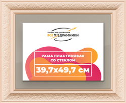 Рамка 39,7x49,7 для постера и фотографий