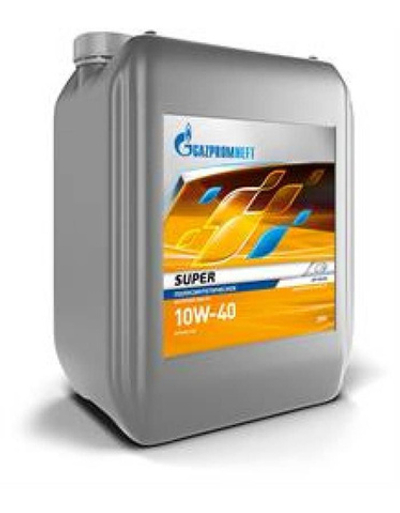 Масло моторное Gazpromneft Super 10W-40 полусинтетическое 20 л 2389906501