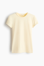 Облегающая футболка из микрофибры - H&M