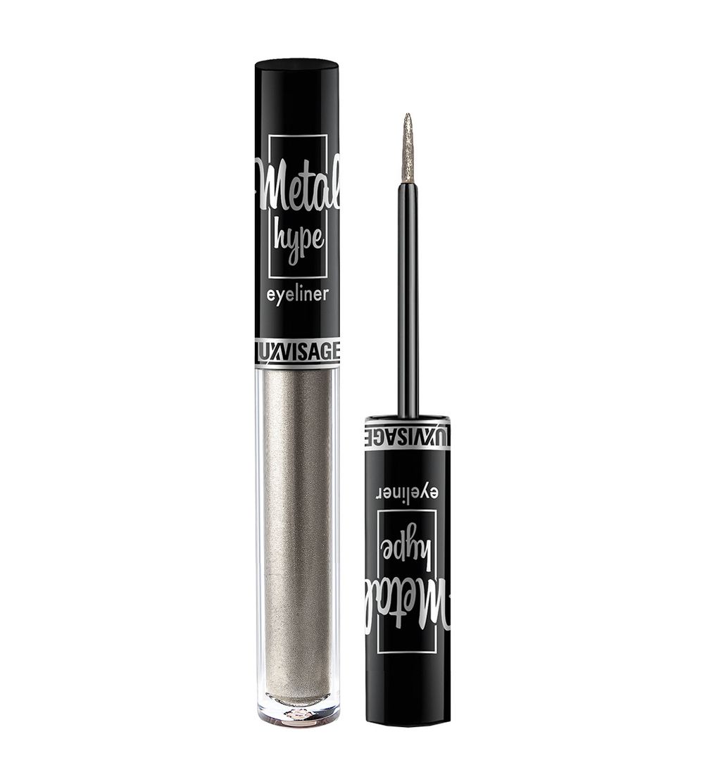 Сияющая цветная подводка для глаз LuxVisage Metal Hype Eyeliner - 07