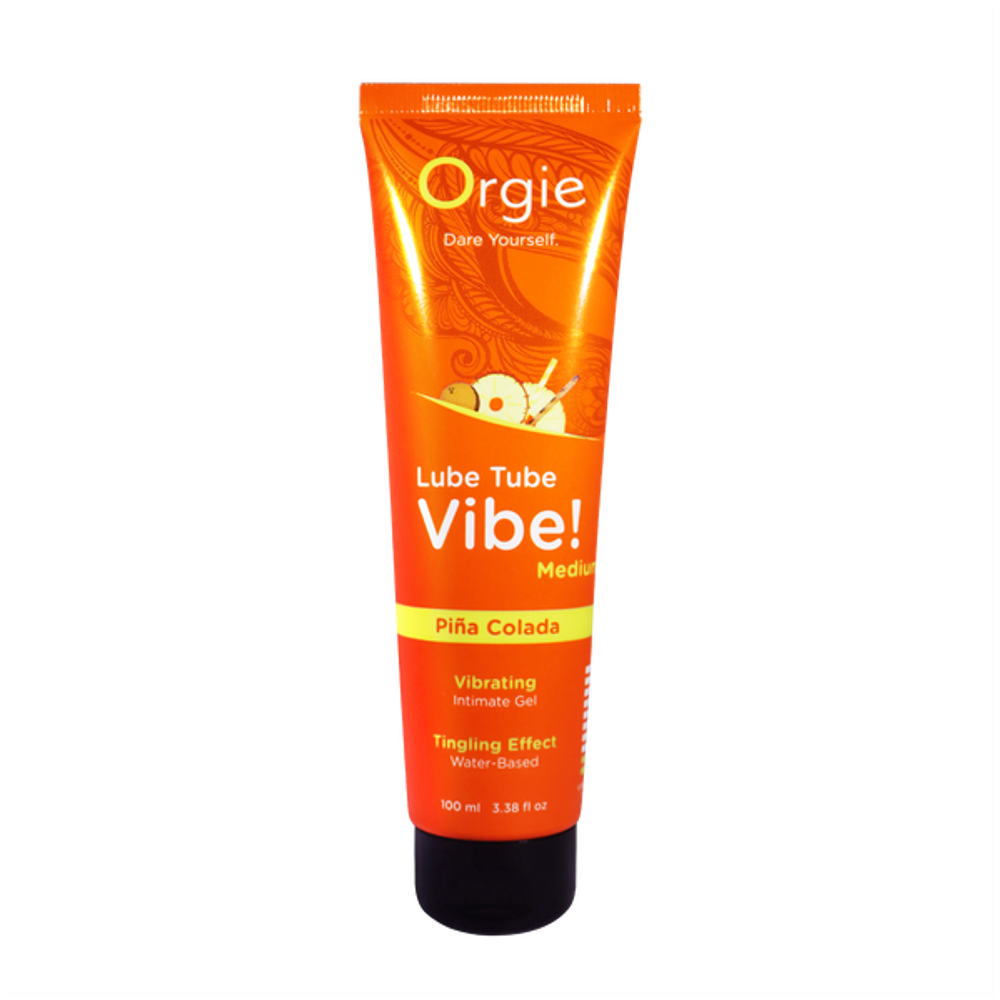 Лубрикант с эффектом вибрации ORGIE Vibe Medium Pina Colada, 100 мл