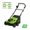 Аэратор-скарификатор аккумуляторный GREENWORKS GD40SC38IIK4 2517607UB