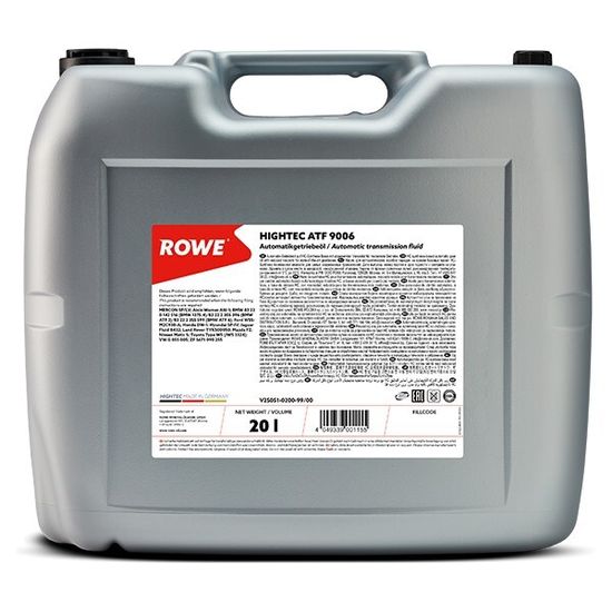 HIGHTEC ATF 9006 ROWE Трансмиссионное масло АКПП 20 Литров
