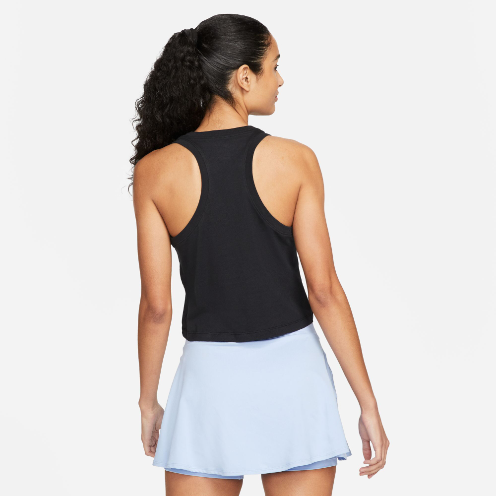 Женская теннисная майка Nike Court Tank Garden Party Tank Top Women - Black