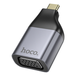 Кабель-переходник Hoco UA34 Type-C на VGA серый