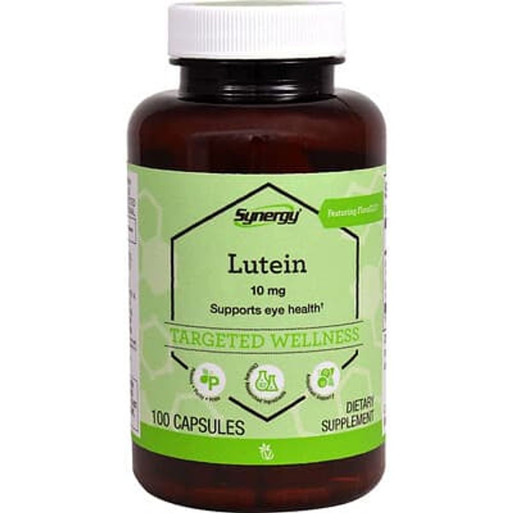 Vitacost, Synergy®, лютеин с FloraGLO®, 100 капсул