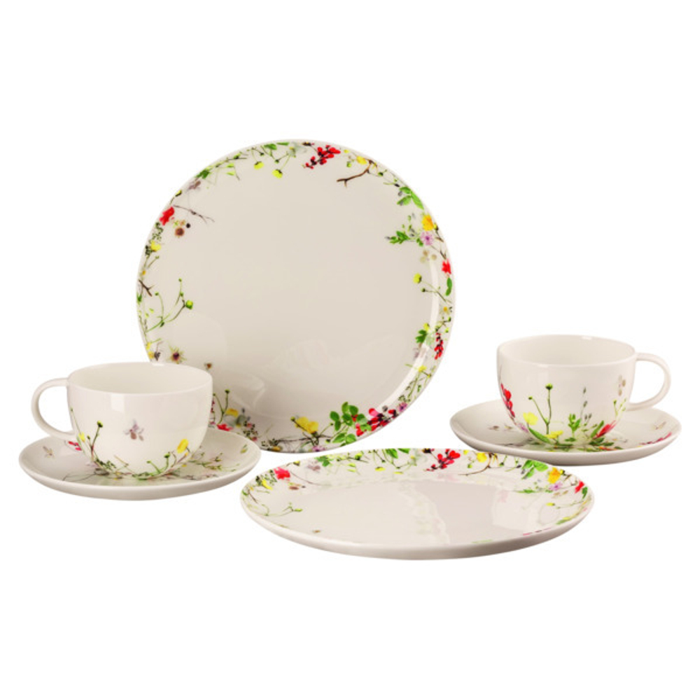 Набор для завтрака 6 предметов на 2 персоны Rosenthal Дикие цветы