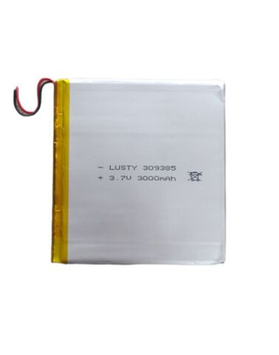 Аккумуляторная батарея универсальная 309385 3.7v Li-Pol 3000 mAh (3*90*85)