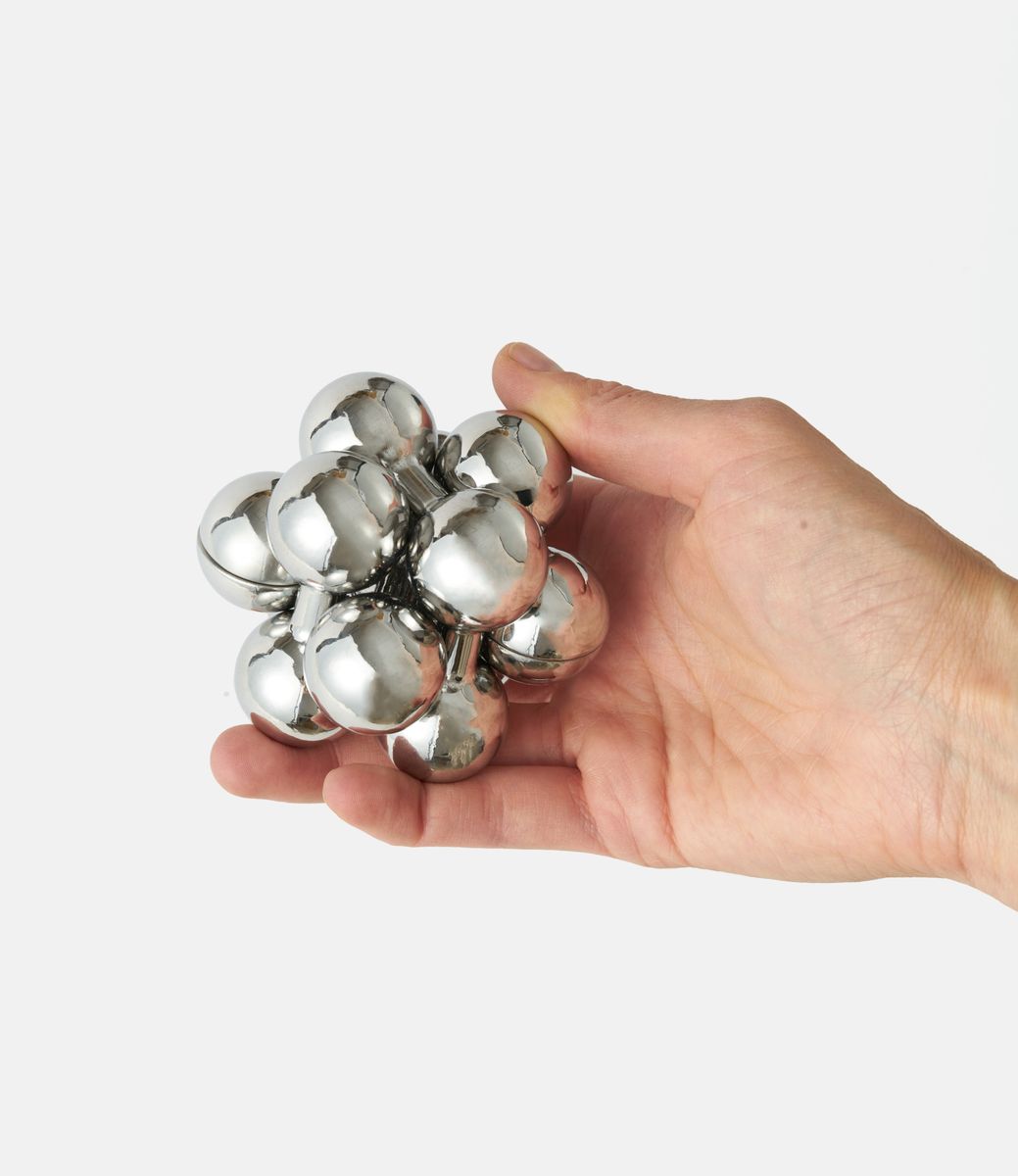 Curio Puzzles Atom Silver — механическая головоломка