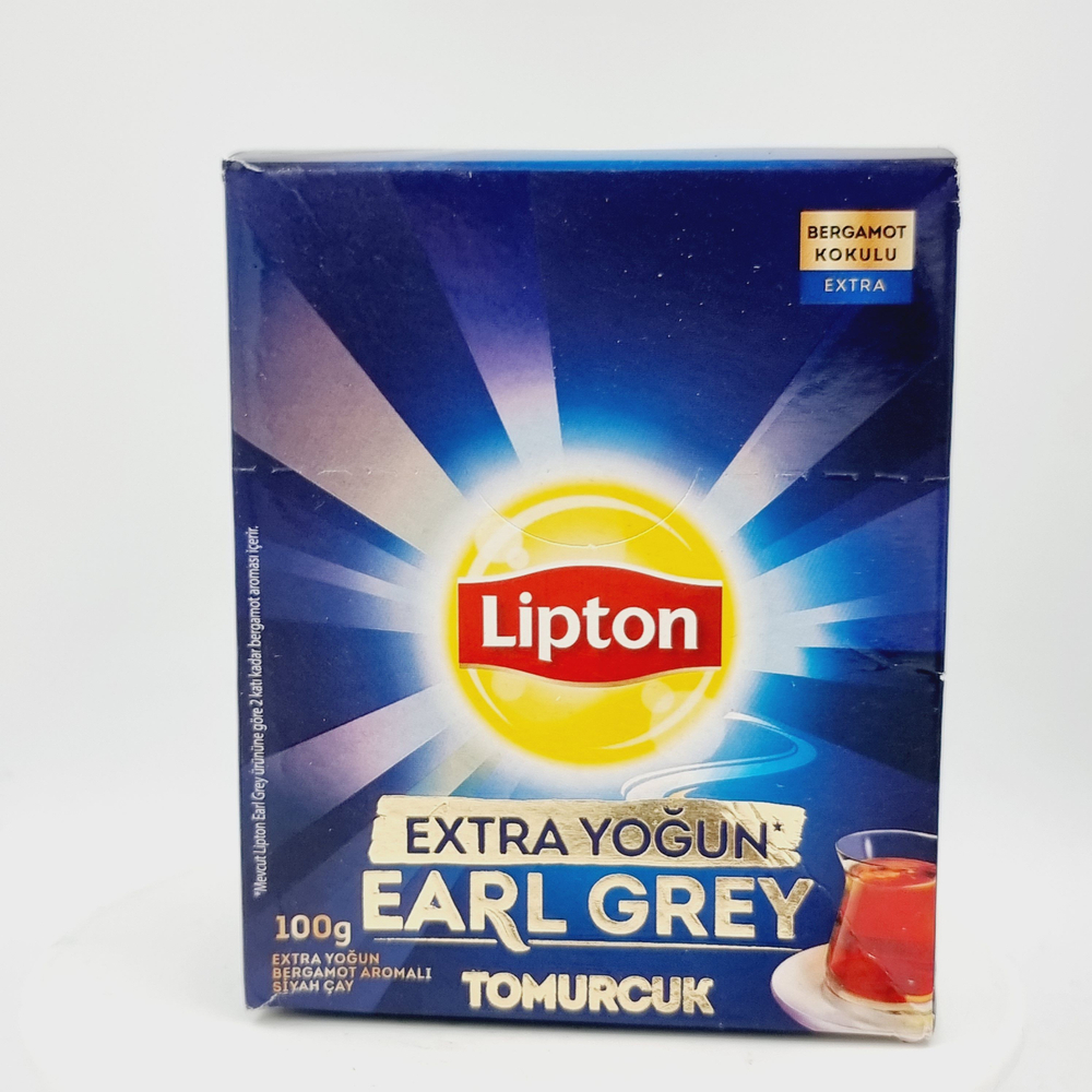 Lipton Extra Youn чай черный рассыпной Earl Grey 100 г (Турция)
