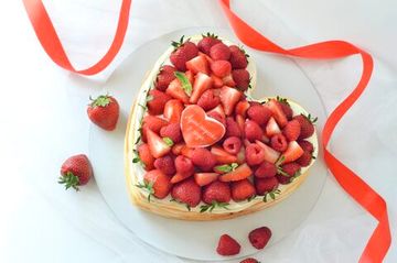Сметанник в форме сердца