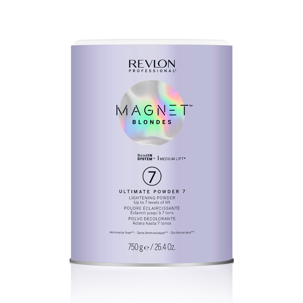 Нелетучая осветляющая пудра без аммиака Revlon Professional Magnet Blondes 7 Ultimate powder lightening powder 750 гр
