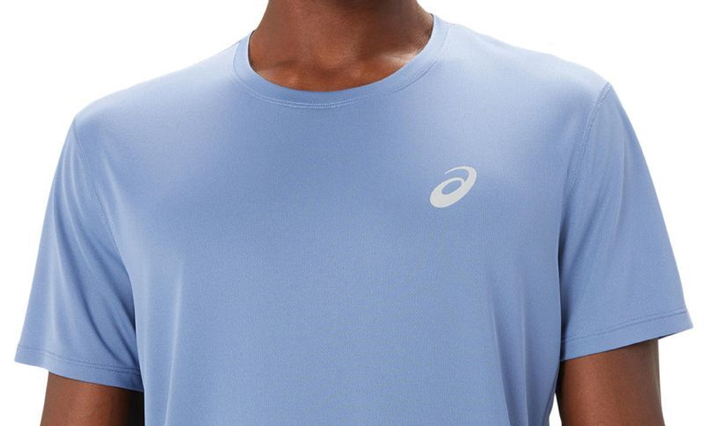 Мужская теннисная футболка Asics Core Short Sleeve Top - denim blue