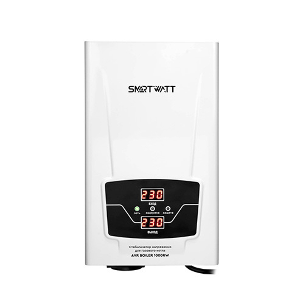 Стабилизатор напряжения для газового котла SMARTWATT AVR BOILER 1000RW 1000VA, 1 кВт