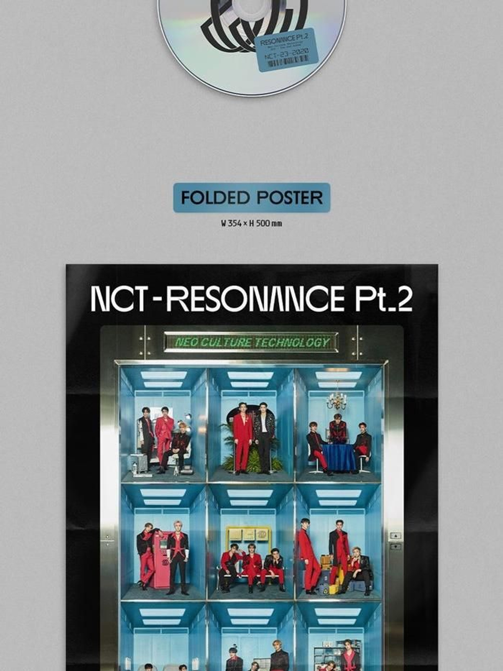 Альбом NCT - Resonance Pt.2 2nd Album ARRIVAL Version