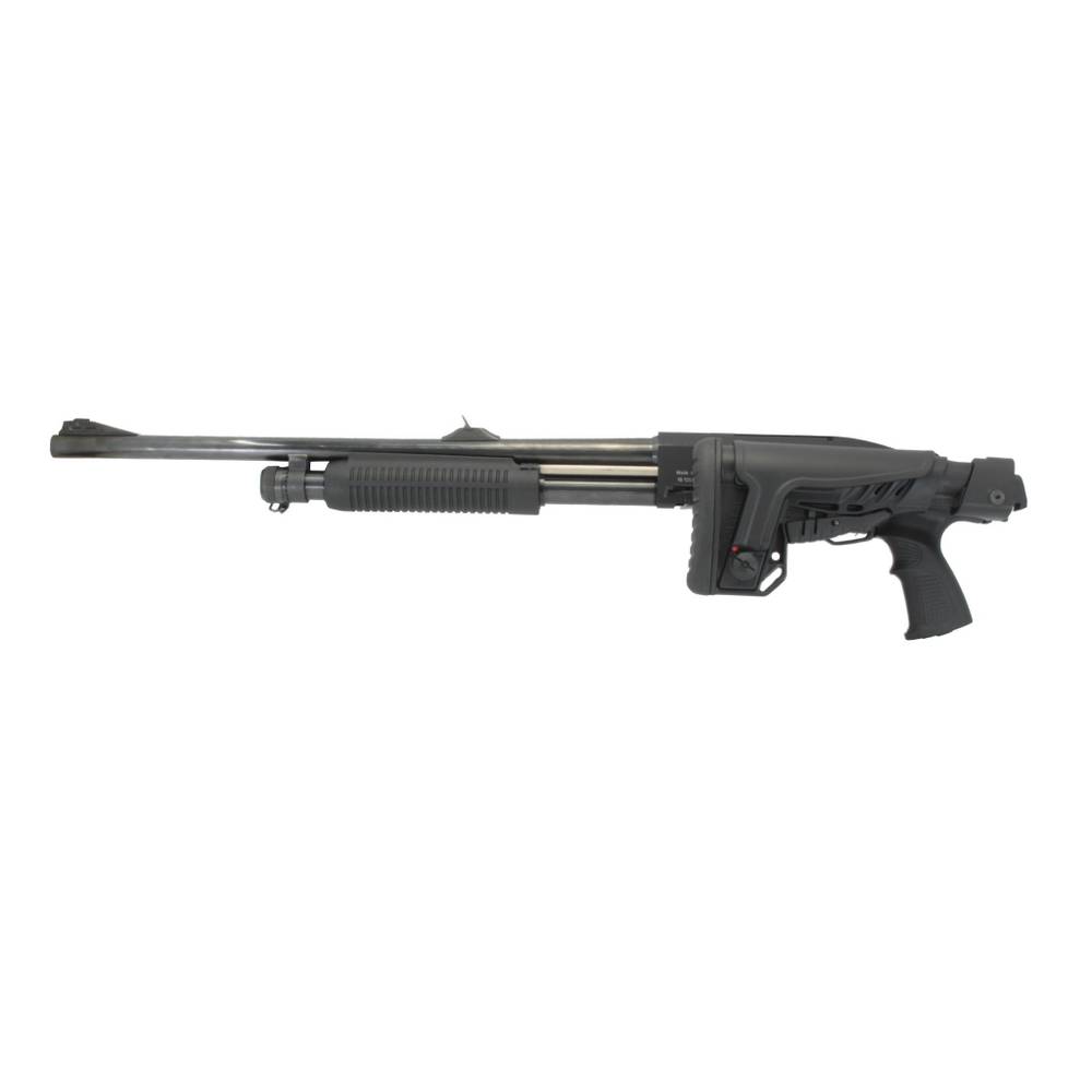 Складной приклад на МР-135, МР-155, DLG Tactical. Черный