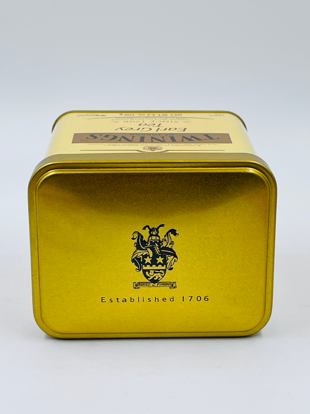 Чай черный байховый среднелистовой Twinings Эрл Грей с ароматом бергамота рассыпной в жестяной банке 100 г (из Финляндии)
