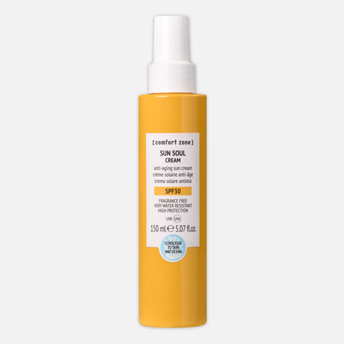 COMFORT ZONE SUN SOUL CREAM SPF30 СОЛНЦЕЗАЩИТНЫЙ КРЕМ ДЛЯ ТЕЛА SPF30, 150 мл