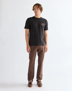 Футболка мужская WRANGLER SMALL AMERICANA TEE BLACK