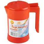 Чайник пластиковый 0,5л «Гармония» красный SH-002