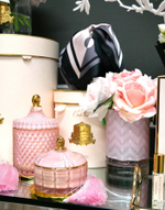 Свеча ароматическая Cote Noire Art Deco Pink & Gold