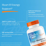 Doctor's Best, легкоусвояемый коэнзим Q10 с BioPerine®, 60 растительных капсул
